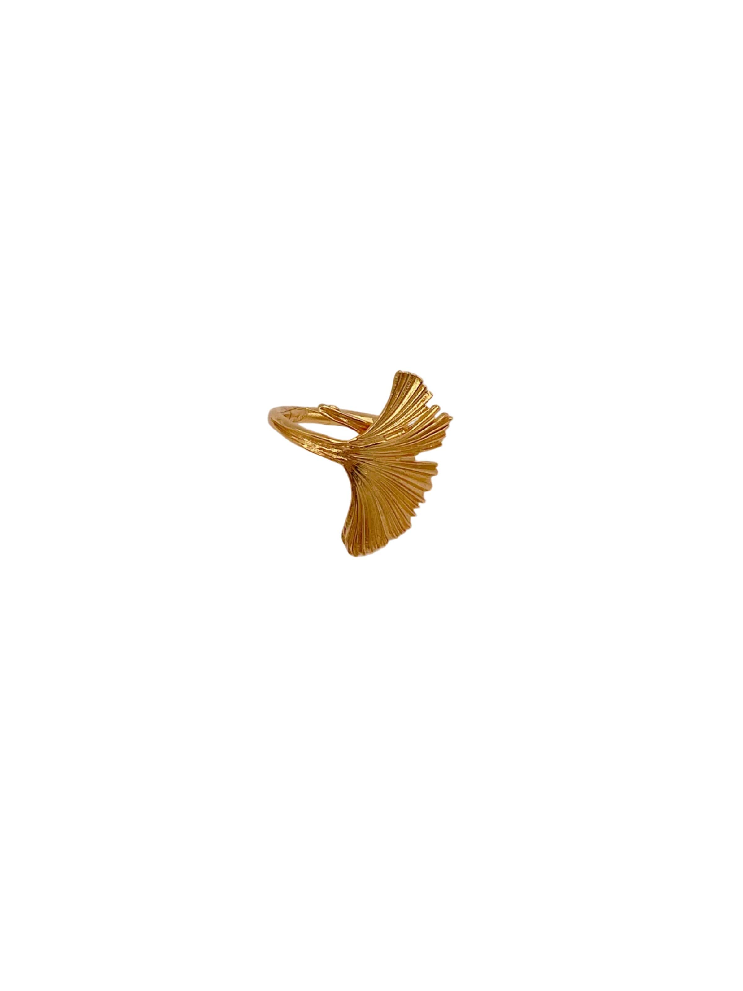 Bague 'The Delicate Petit' Les Reines en or : devant