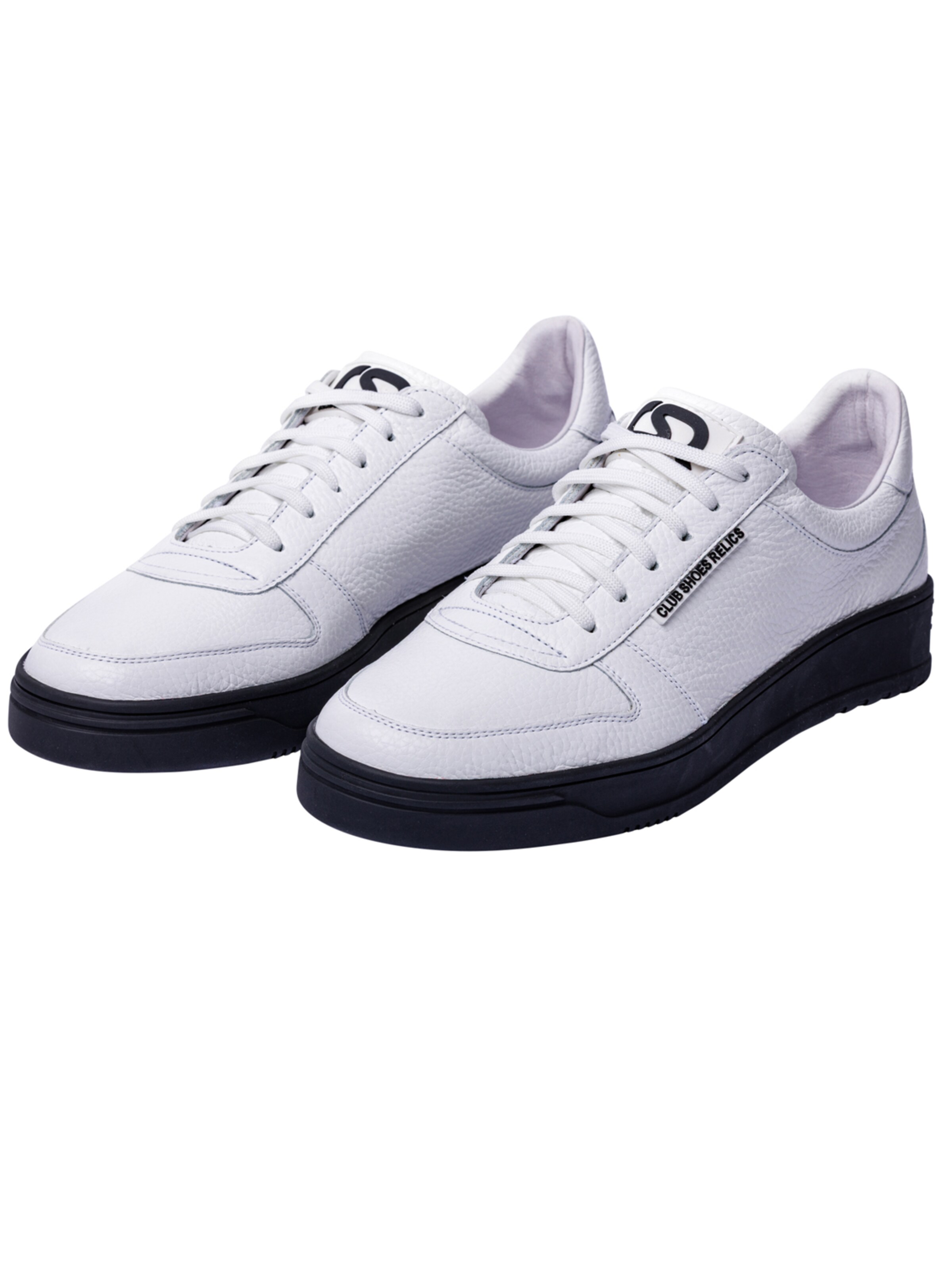 Club Shoes Relics Platform trainers 'Official' in White: front