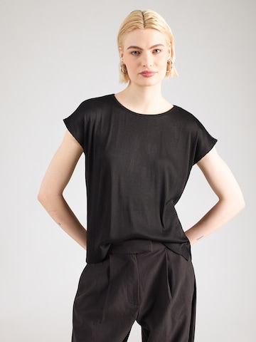 Hailys Тениска в черно: отпред