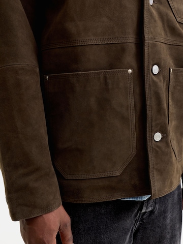 JACK & JONES Between-Season Jacket in Brown