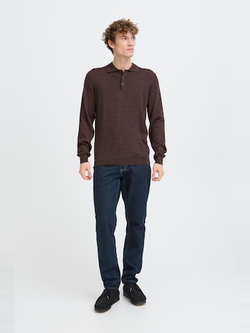 Casual Friday Sweater ' CFWINDING ' in Brown