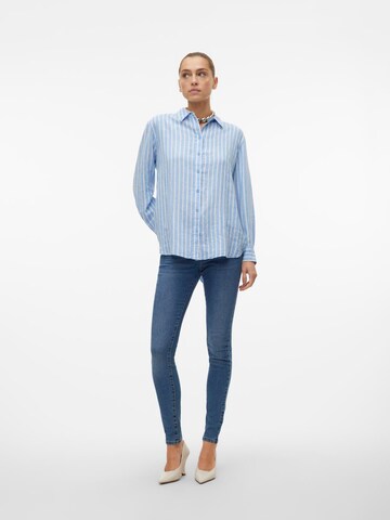 VERO MODA Blouse 'Linn' in Blue