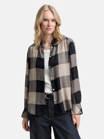 TOM TAILOR Blouse in Blue: front