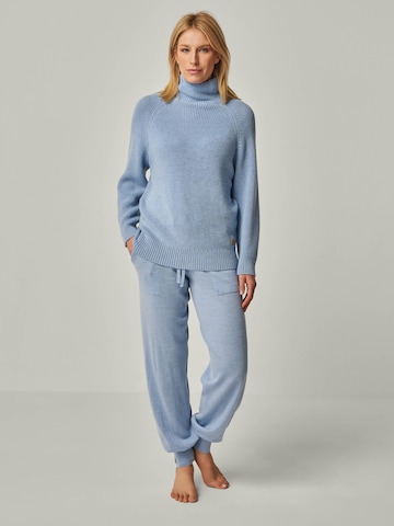 Pull-over 'Eve' YOU LOOK PERFECT en bleu : devant