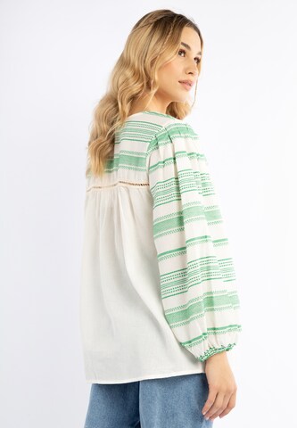 IZIA Blouse in Green