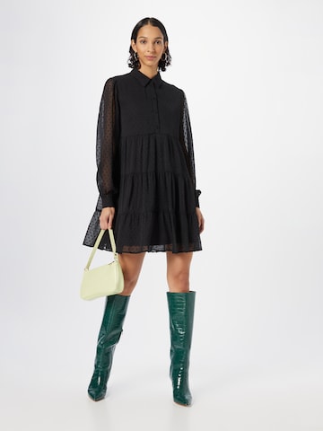 JDY Shirt Dress 'DOLLY' in Black