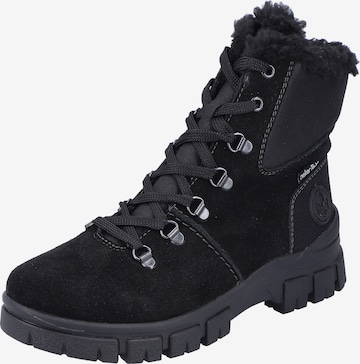 Rieker Boots in Black: front