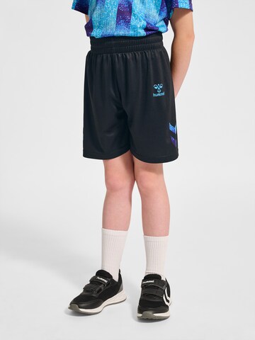 Hummel Regular Sports trousers in Black