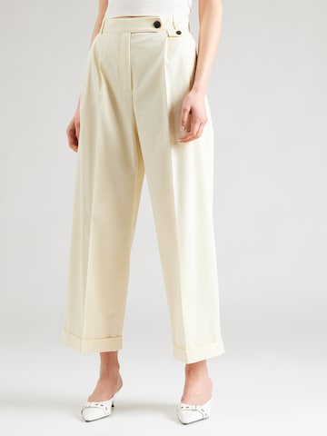 MAX&Co. Loosefit Hose 'Afone' in Beige: Vorderseite