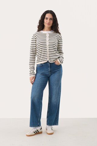 Cardigan 'Pavline' Part Two en blanc