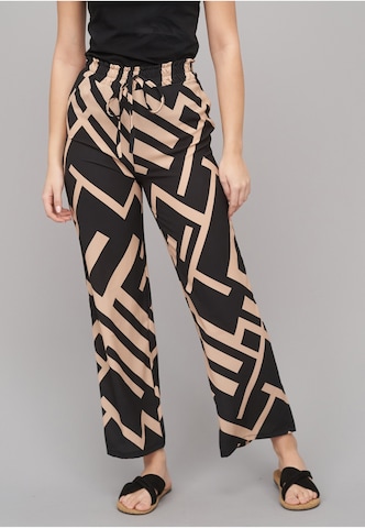 Cloud5ive Zvonové kalhoty Kalhoty – černá: přední strana