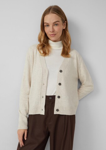 s.Oliver Strickjacke in Beige