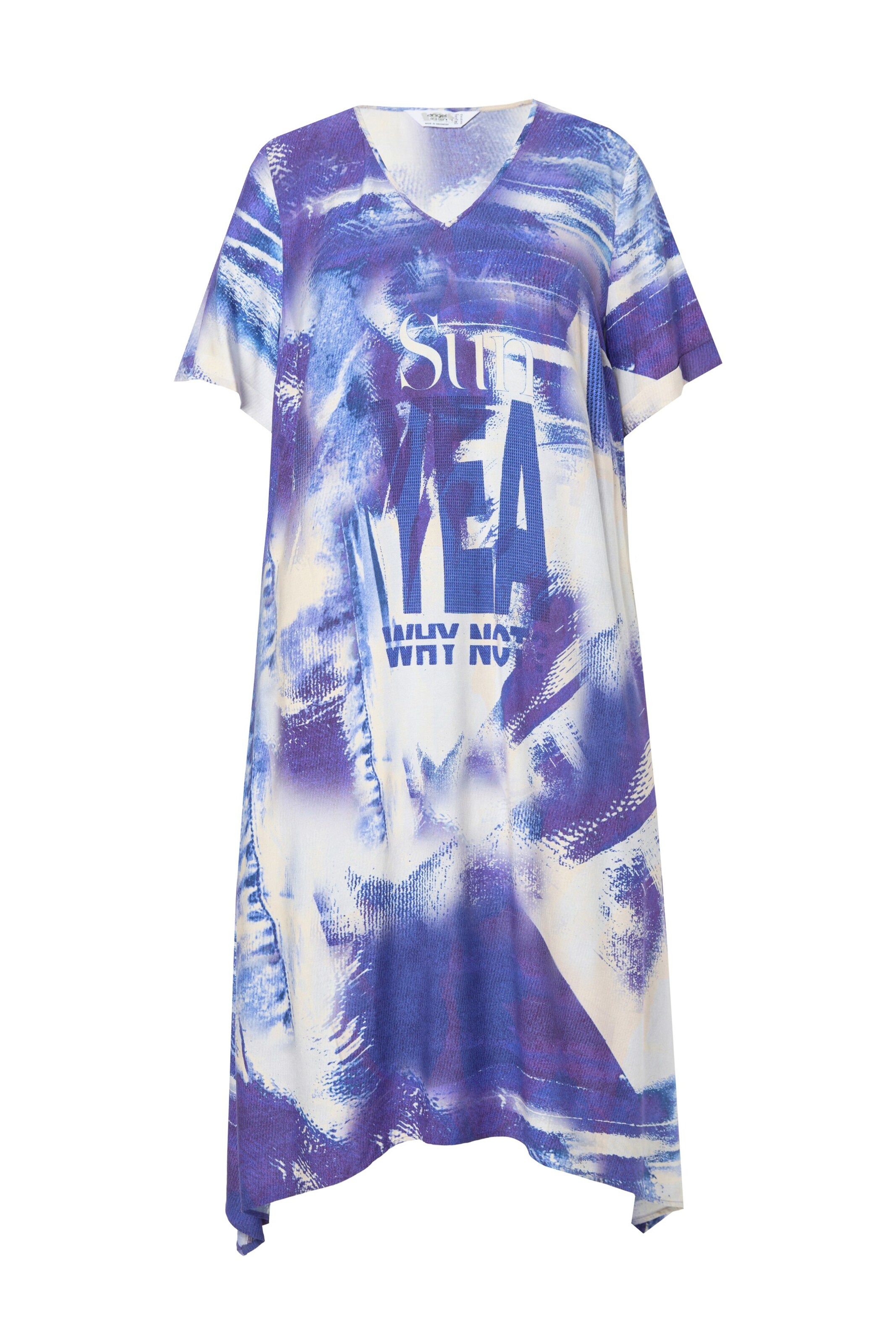 Angel of Style Dress in Blue: front