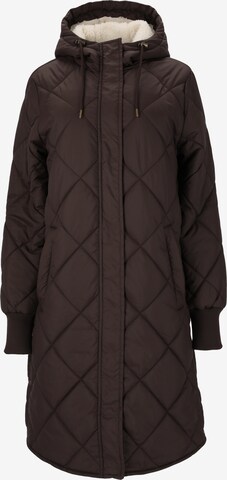 Weather Report Outdoor Jacket 'Matilde' in Brown: front