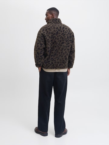 Pulover 'JORCHEETAH' de la JACK & JONES pe gri