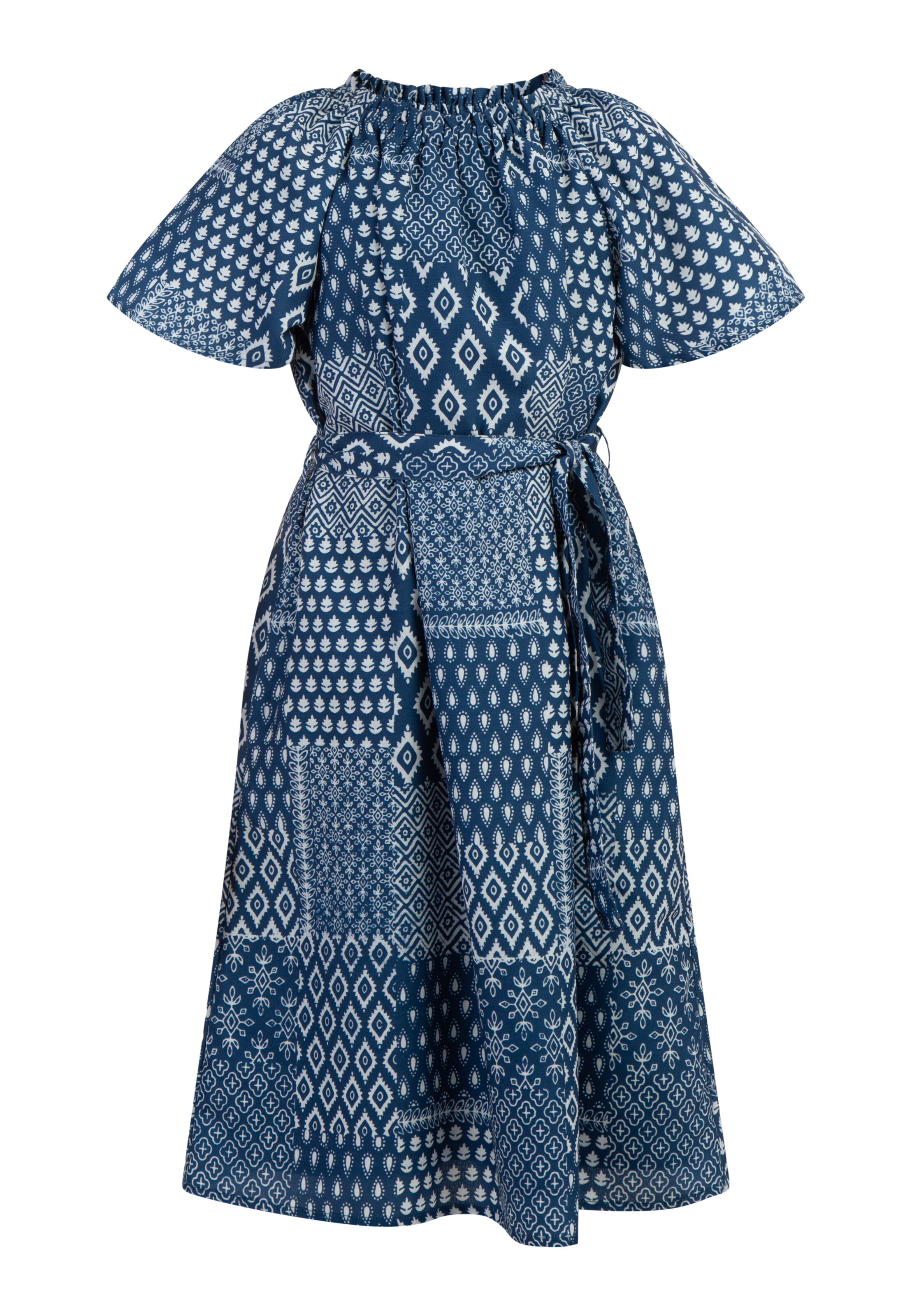 Robe DREIMASTER en bleu : devant