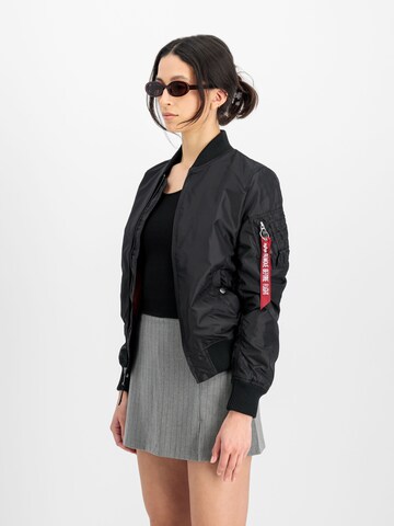 ALPHA INDUSTRIES Übergangsjacke 'MA-1 TT' in Schwarz