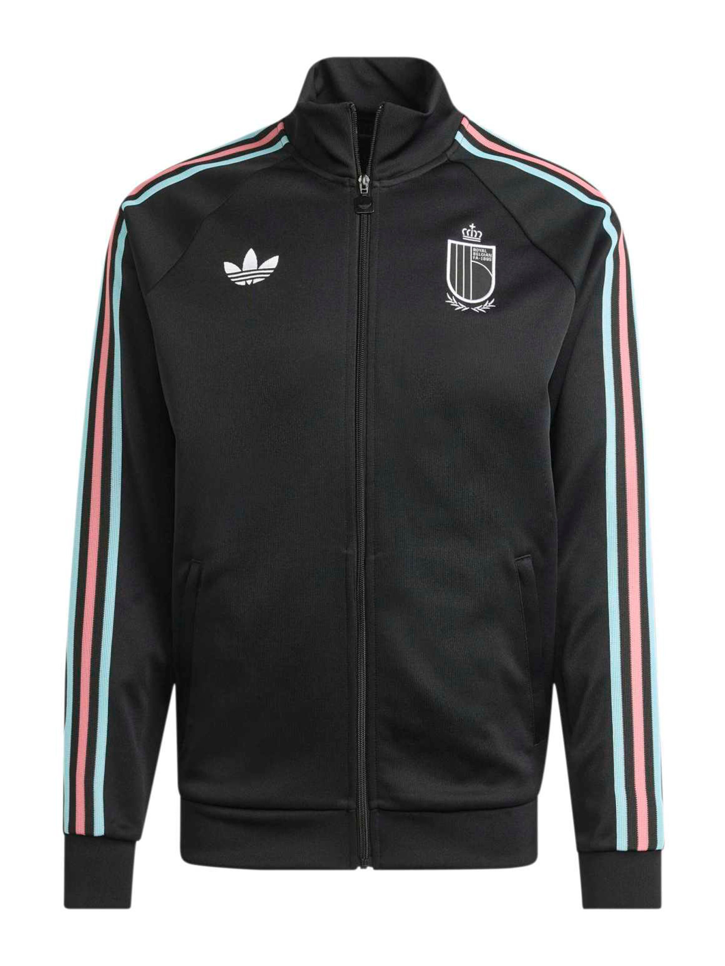 ADIDAS PERFORMANCE Sportowa bluza rozpinana 'RBFA' w kolorze czarny: przód