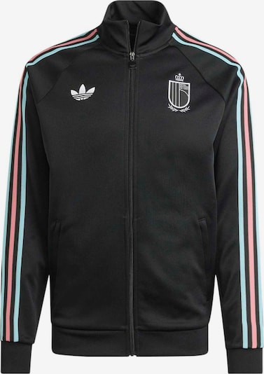 Sportinis džemperis 'RBFA' iš ADIDAS PERFORMANCE, spalva – juoda / balta, Prekių apžvalga