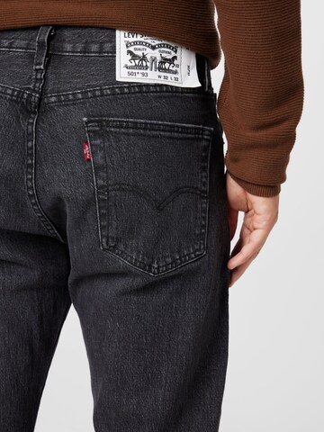 regular Jeans '501® 93 Straight' di LEVI'S ® in nero