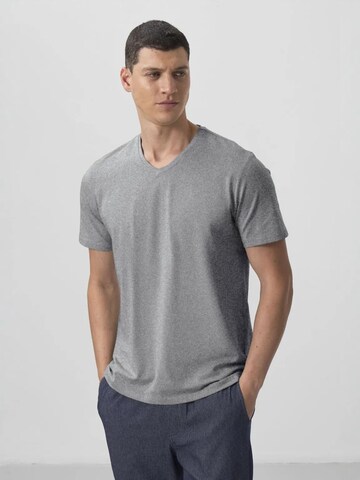 T-Shirt Tommy Life en gris : devant