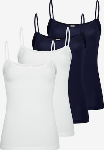 Nina von C. Undershirt 'Motion' in Blue: front