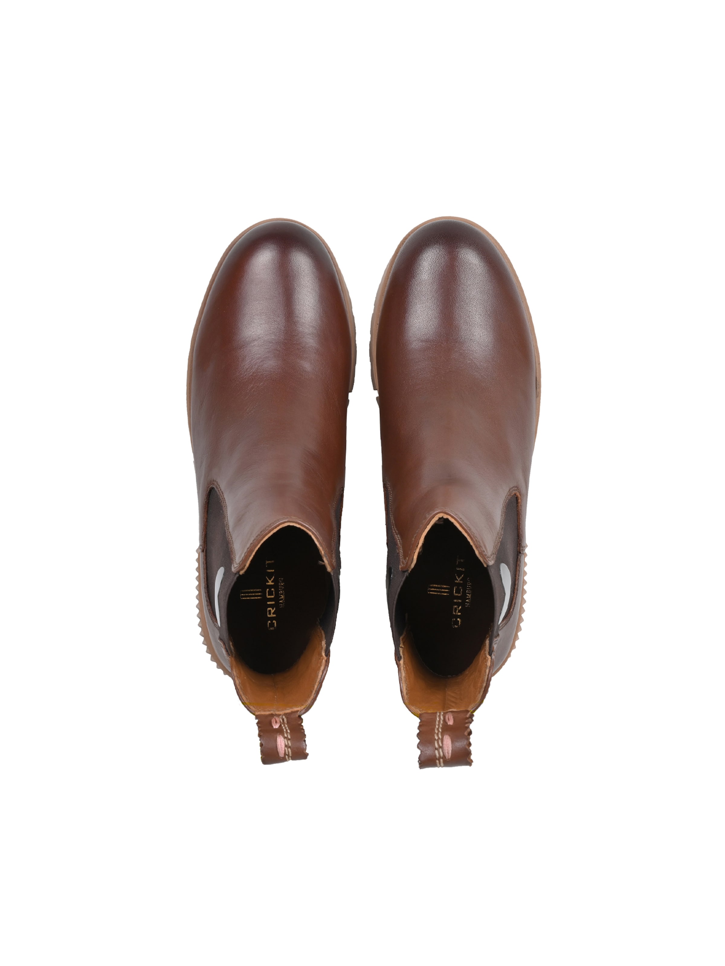 Crickit Chelsea Boot ' NAELLE ' in Braun