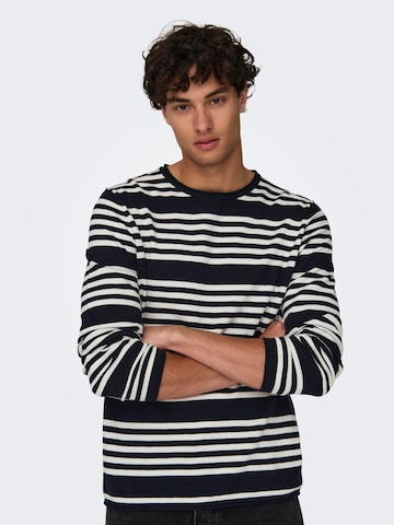 Only & Sons Pullover 'OBY' i blå