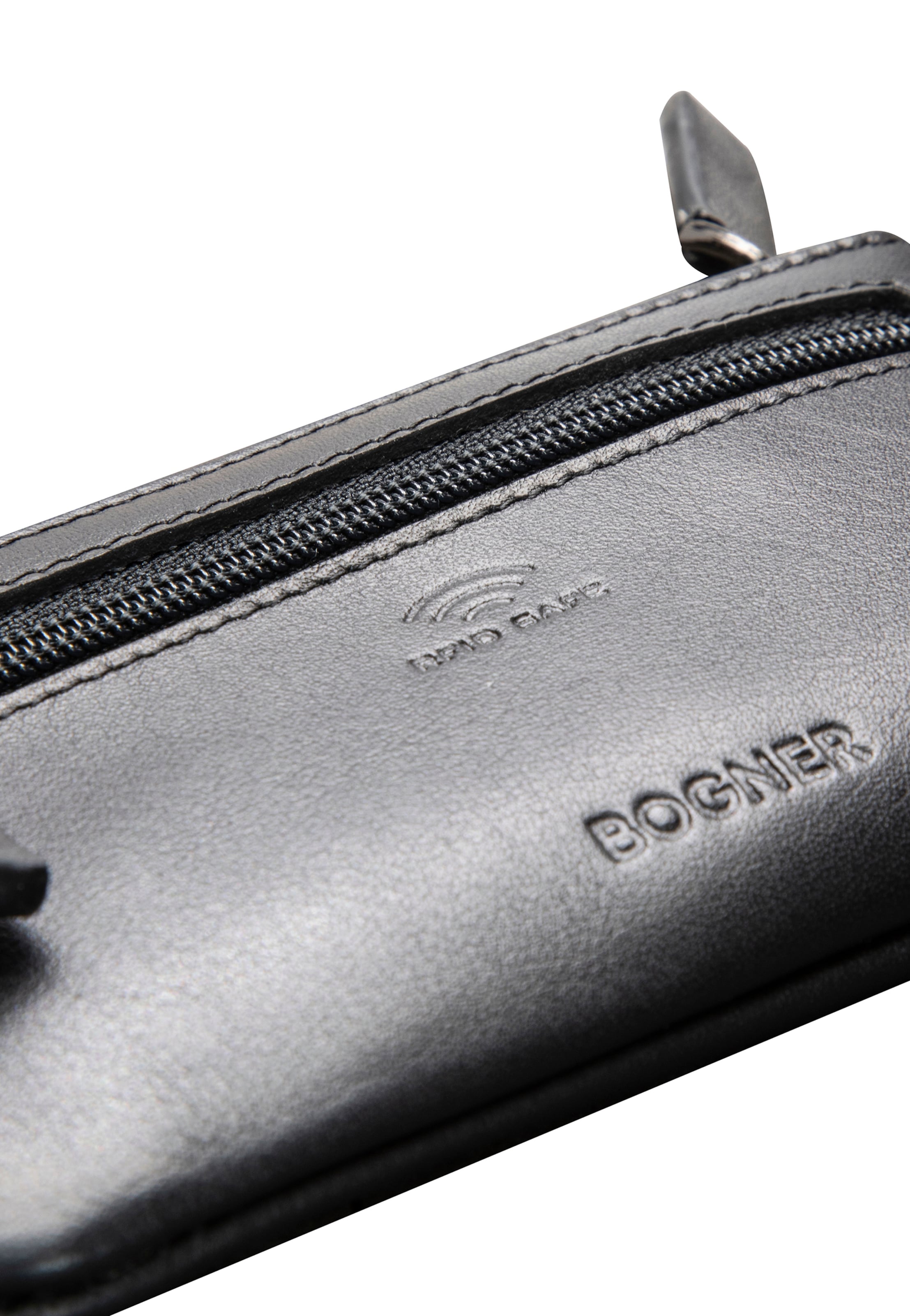 BOGNER Nyckelring 'Aspen Elias' i svart