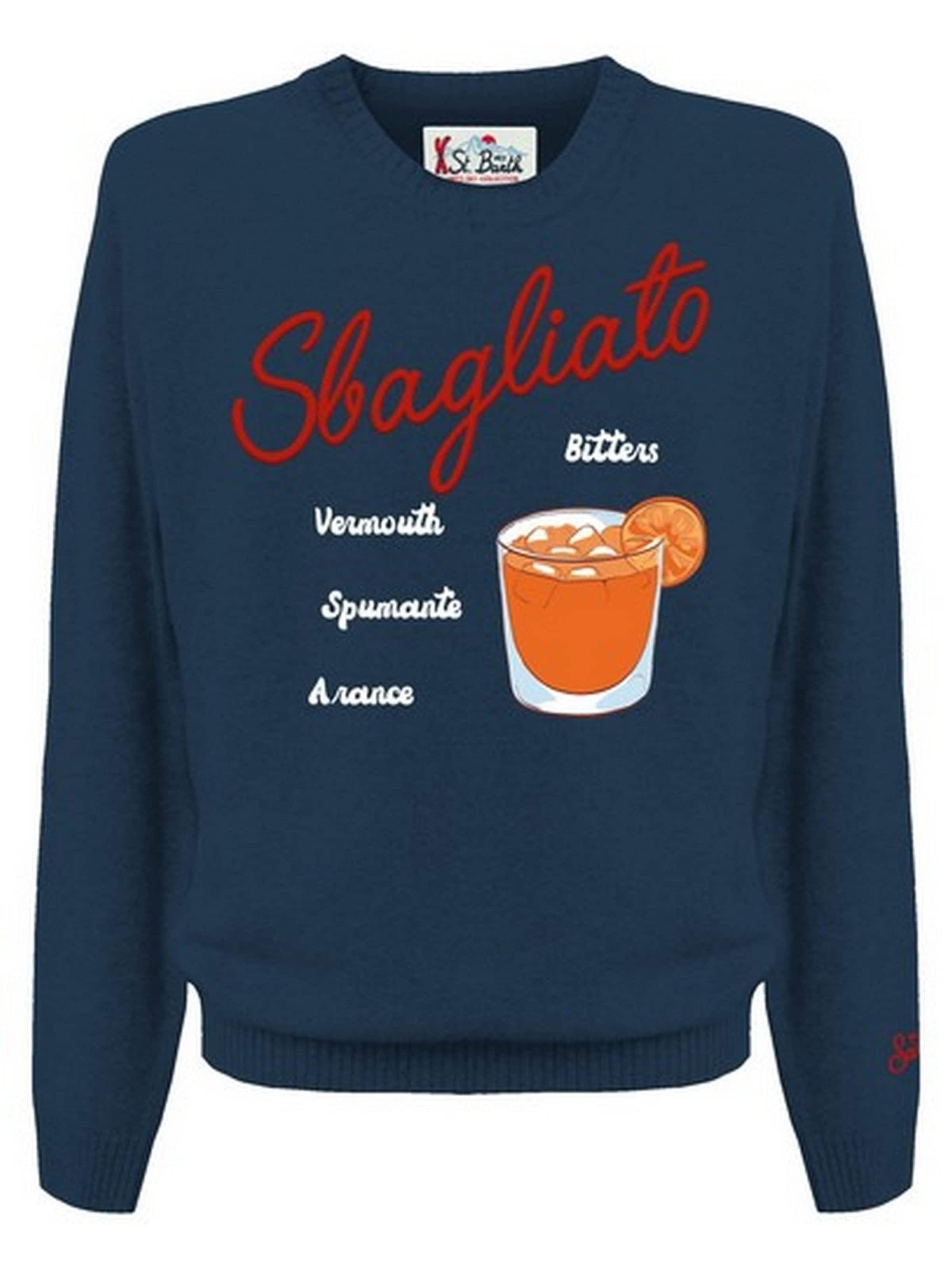 MC2 Saint Barth Sweater in Blue: front