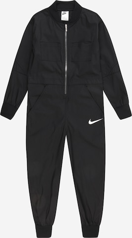Nike Sportswear Overall in Schwarz: predná strana