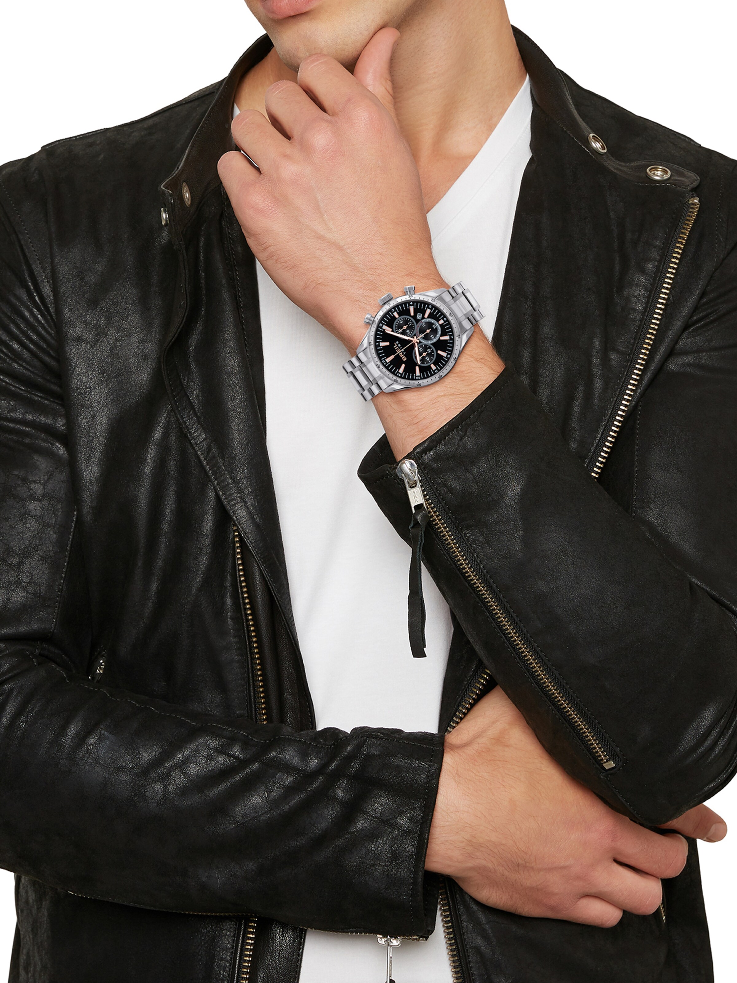 Breil Analoog horloge 'Jato' in Zilver