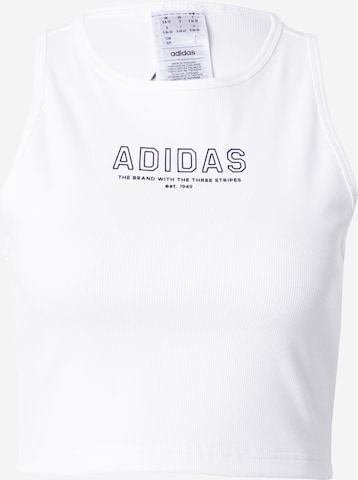 ADIDAS SPORTSWEAR Αθλητικό τοπ 'Last Days Of Summer ' σε λευκό: μπροστά