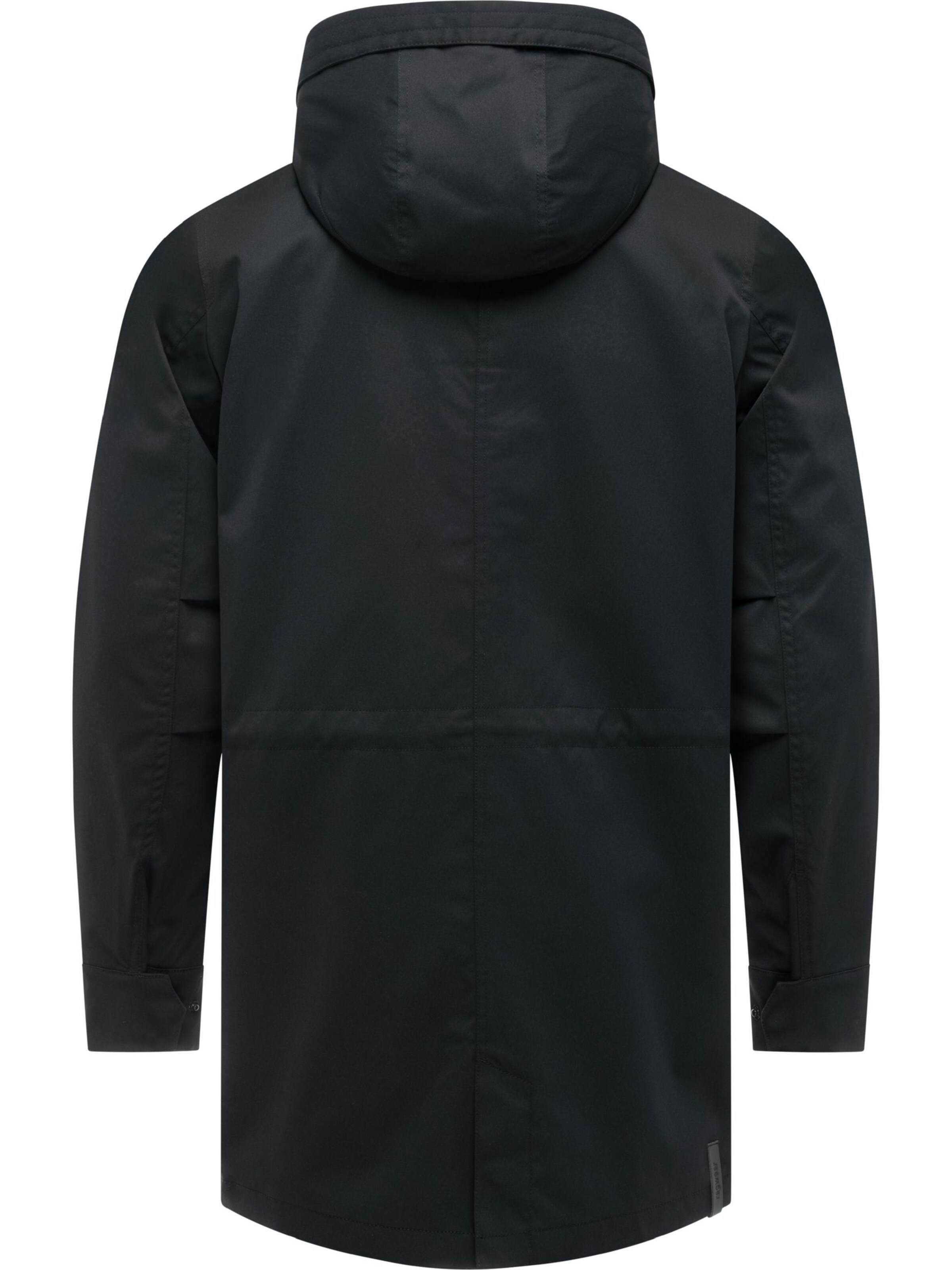 Ragwear Between-seasons coat 'Mr Smithem' in Black