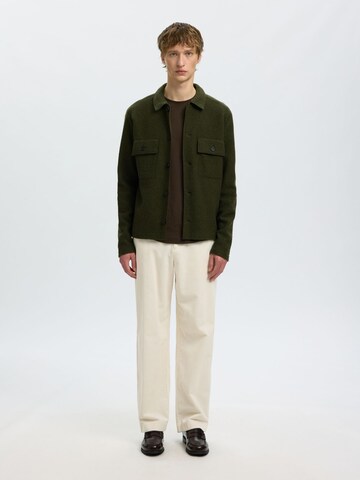 SELECTED Between-Season Jacket 'SLHNEALY' in Green