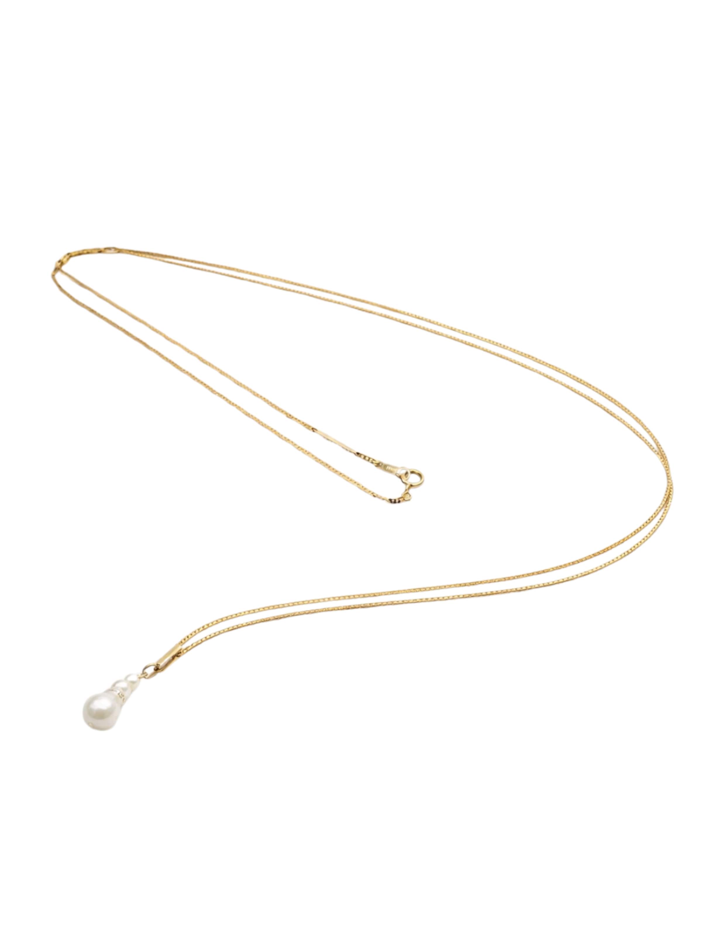 Chaîne 'Emina' LA MAISON GISEL B. en jaune : devant