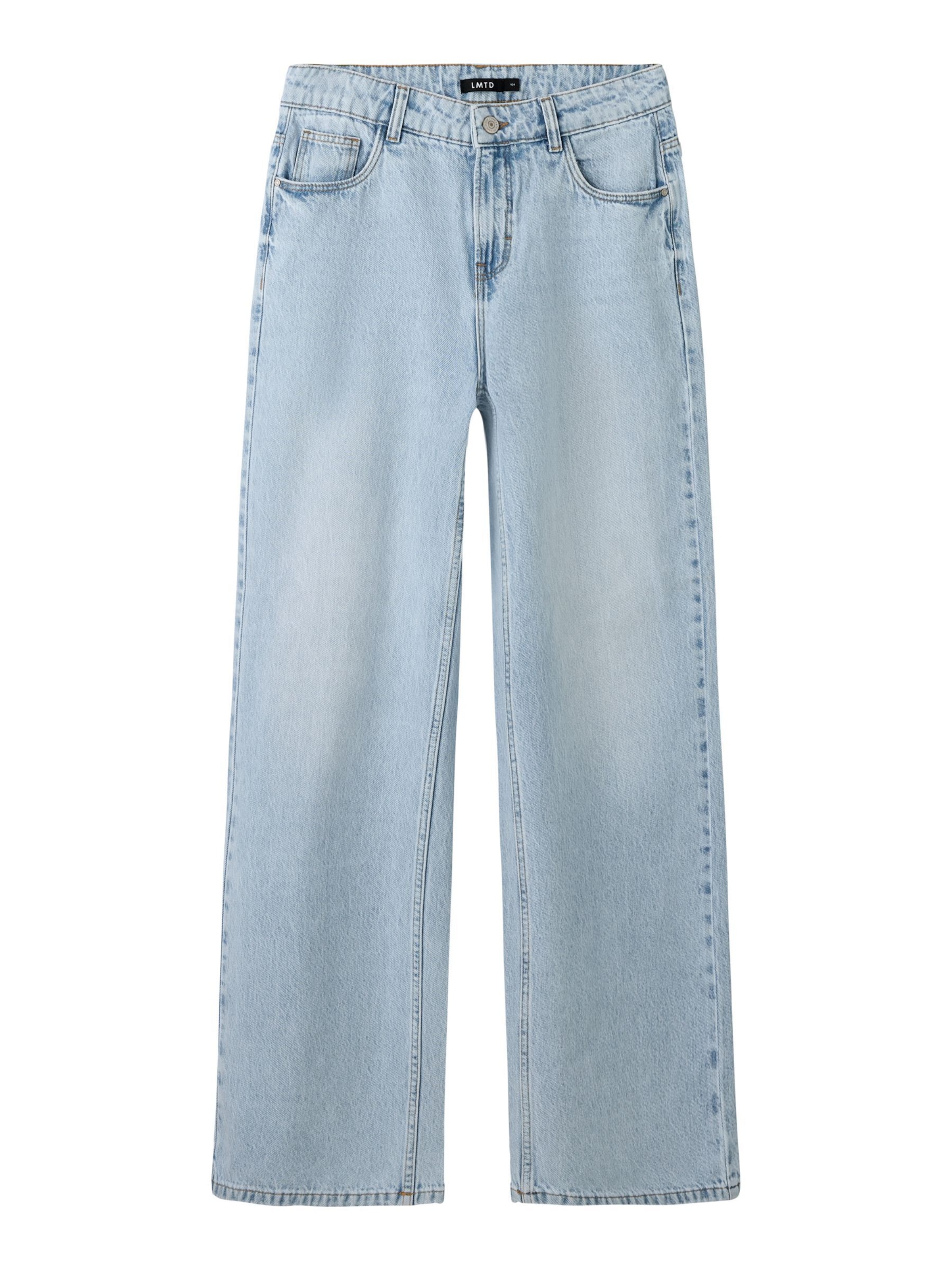 Wide leg Jeans di LMTD in blu: frontale