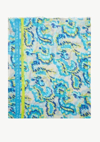 COMMA Sjaal in Blauw