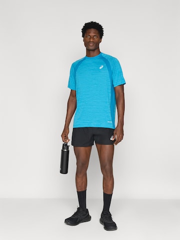 ASICS Performance shirt 'ROAD' in Blue