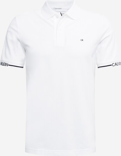 Calvin Klein Poloshirt in schwarz / weiß, Produktansicht