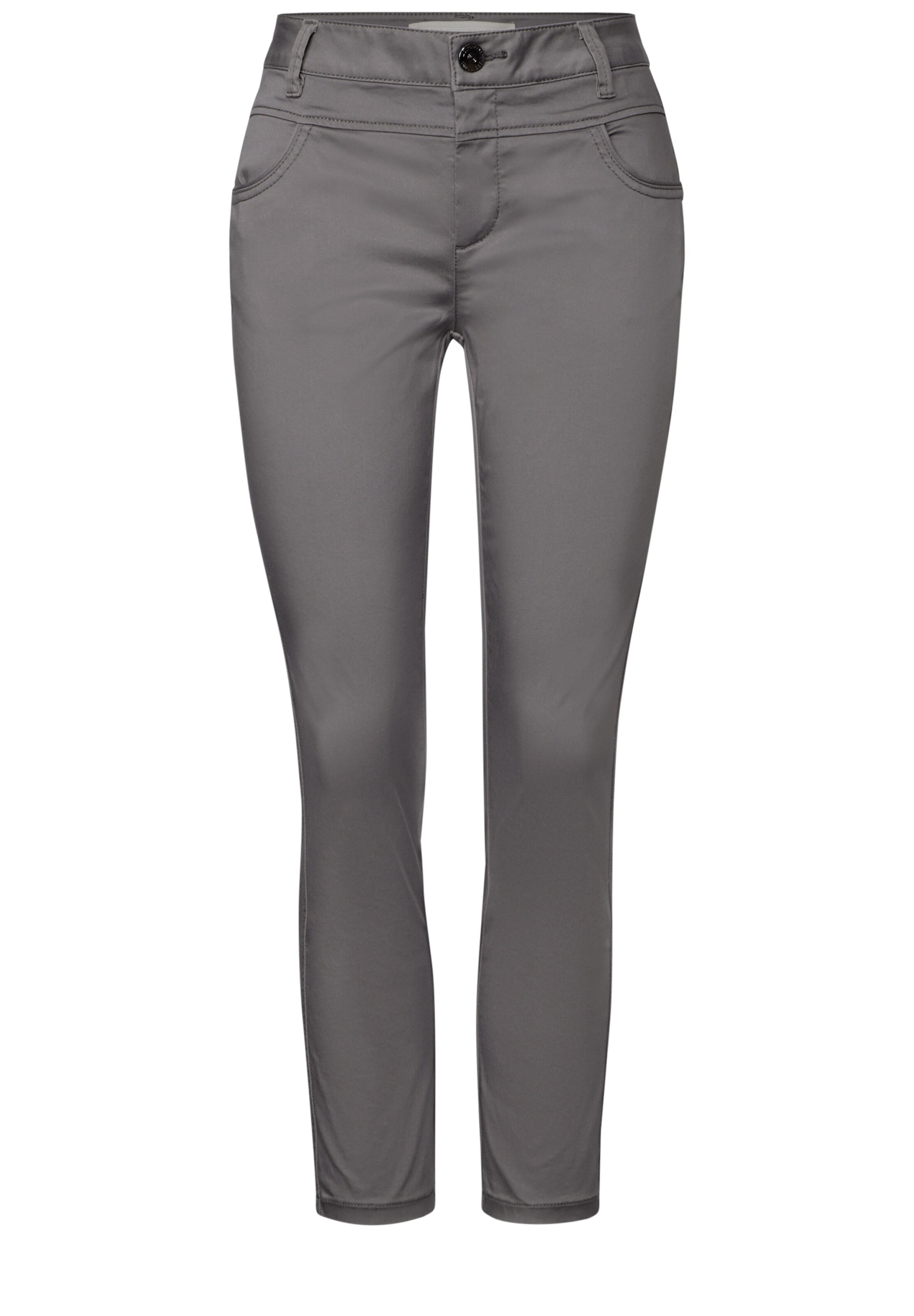 STREET ONE Pants in Grey: front
