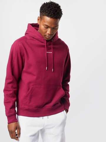 Calvin Klein Jeans - Sudadera en rosa: frente