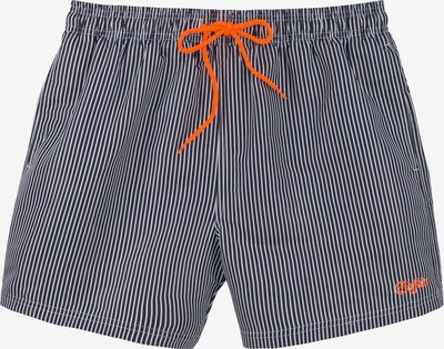 BUFFALO Kupaće hlače u narančasta / crna / bijela, Pregled proizvoda