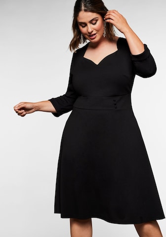 SHEEGO Dress in Black: front