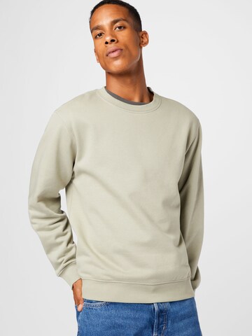 WEEKDAY Sweatshirt i grøn: forside