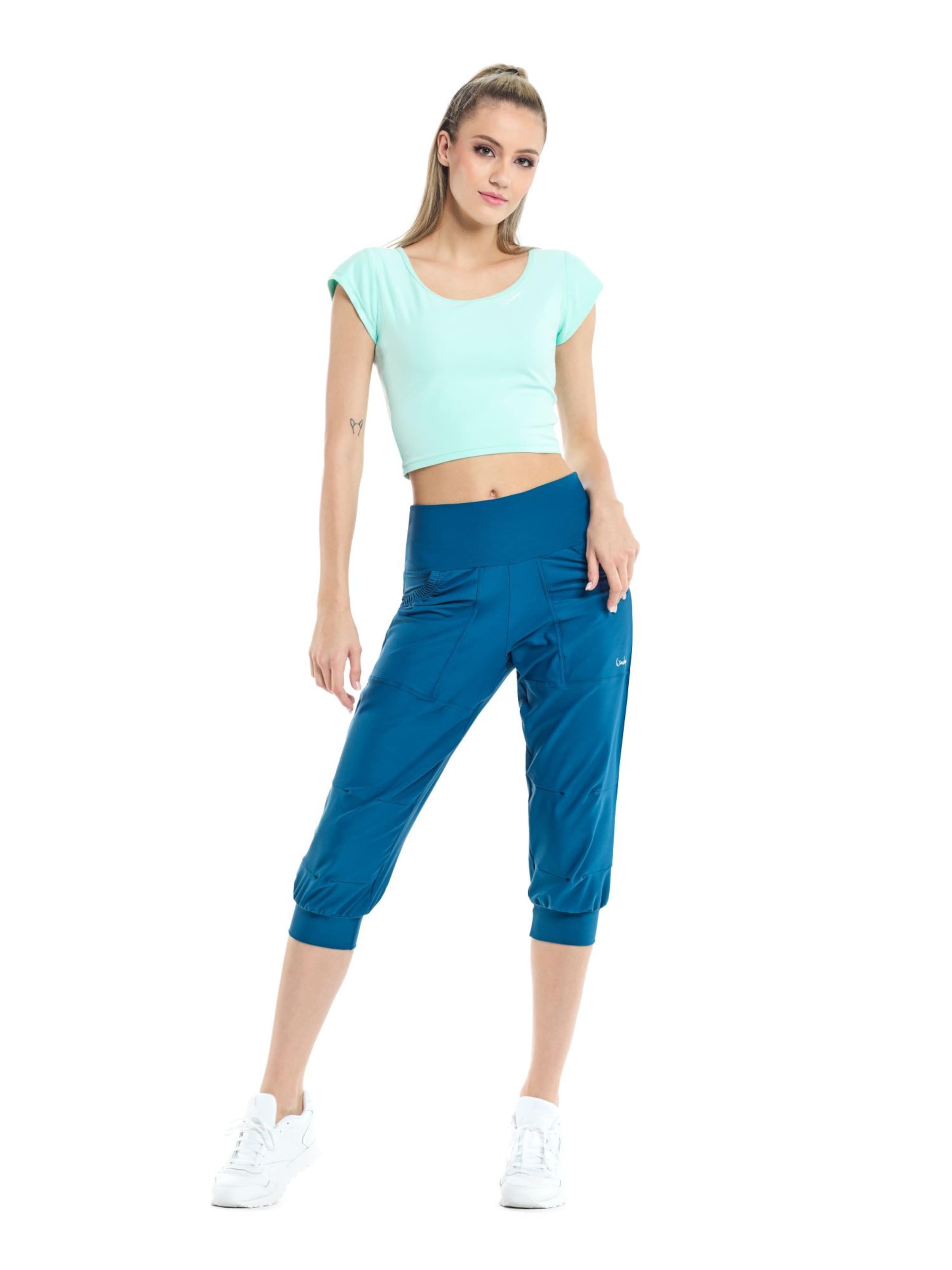 Winshape Tapered Παντελόνι φόρμας ' LEI201C ' σε μπλε