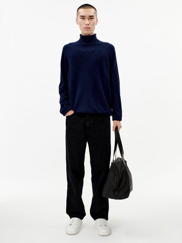 Pullover 'Men's Essential Turtleneck Cashmere Sweater' di GOBI Cashmere in blu