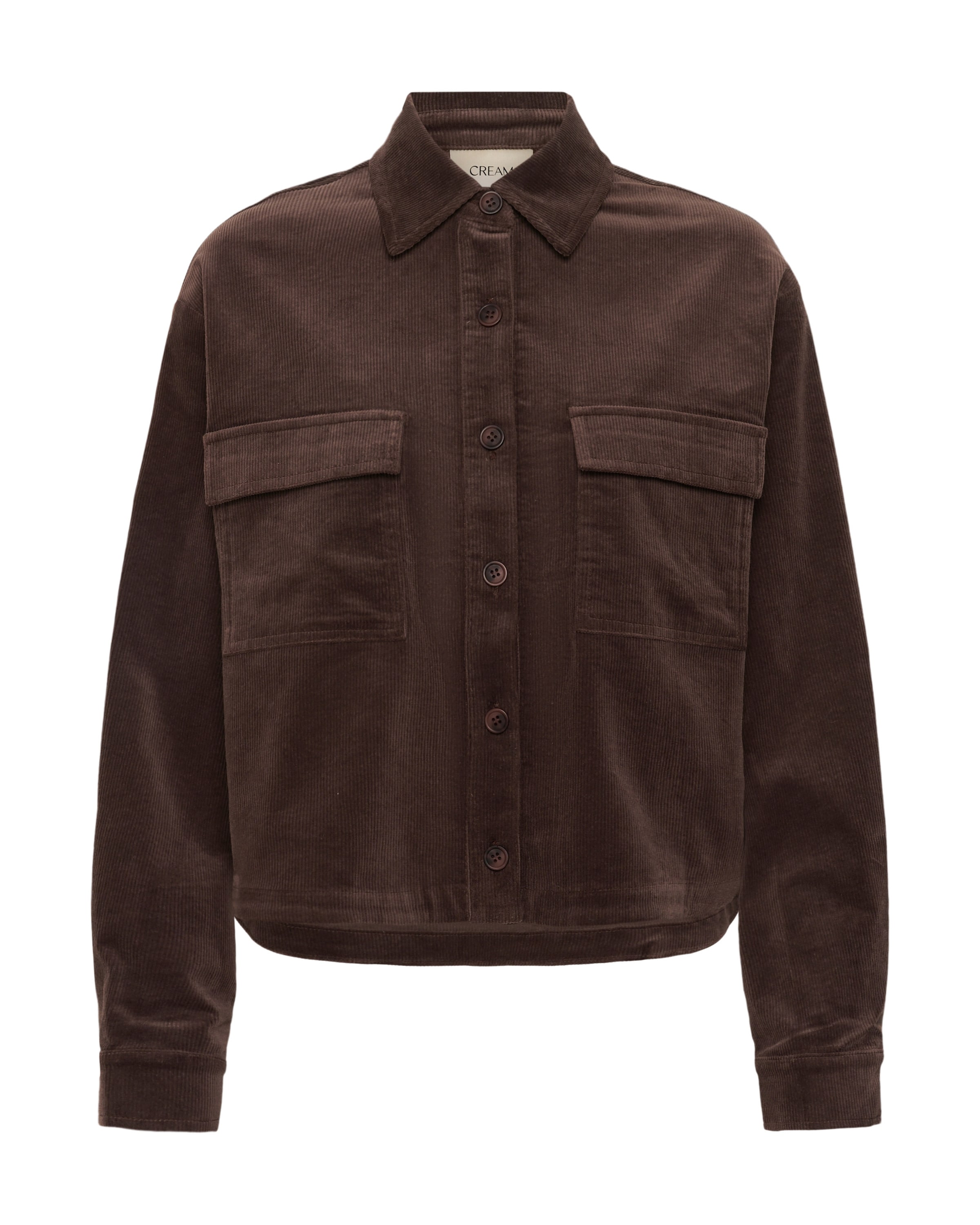 Cream Between-season jacket 'Ballie' in Brown: front