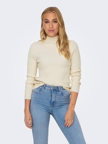 ONLY Pullover 'KATIA' in Beige: predná strana