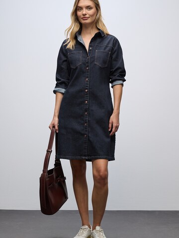 STREET ONE - Vestido camisero en azul